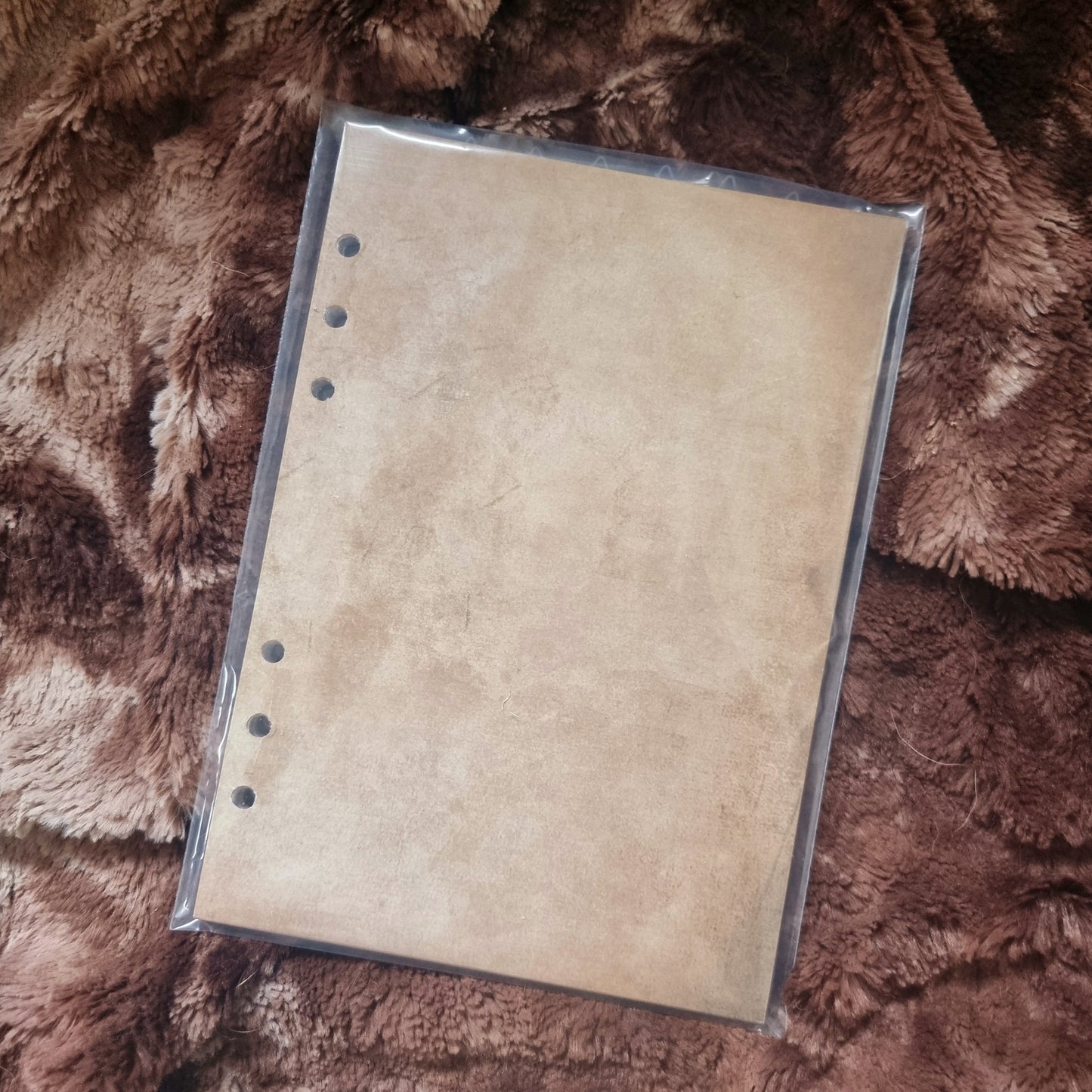 Recharge Feuilles A5 notes pour carnets Parchemins vieillis