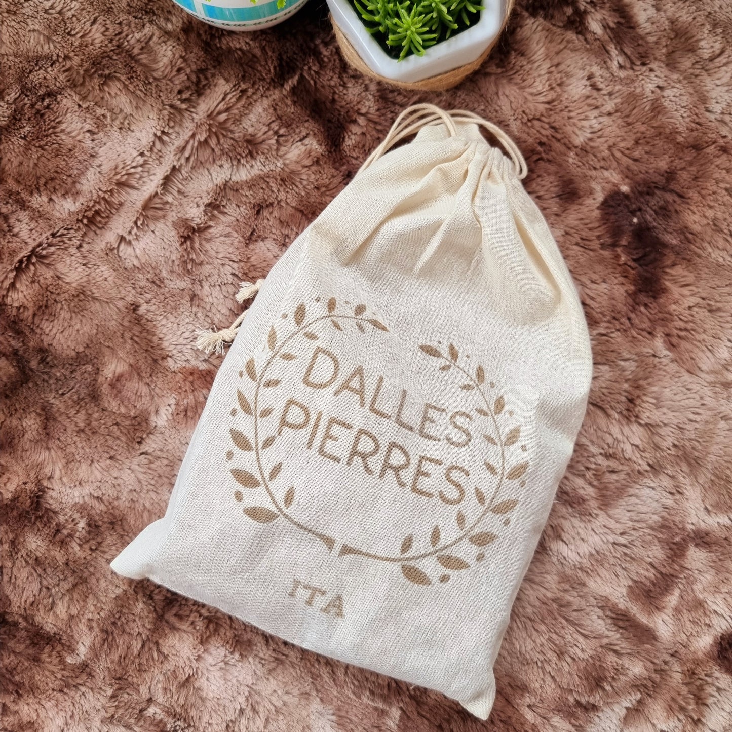 24 Dalles avec motifs pierres