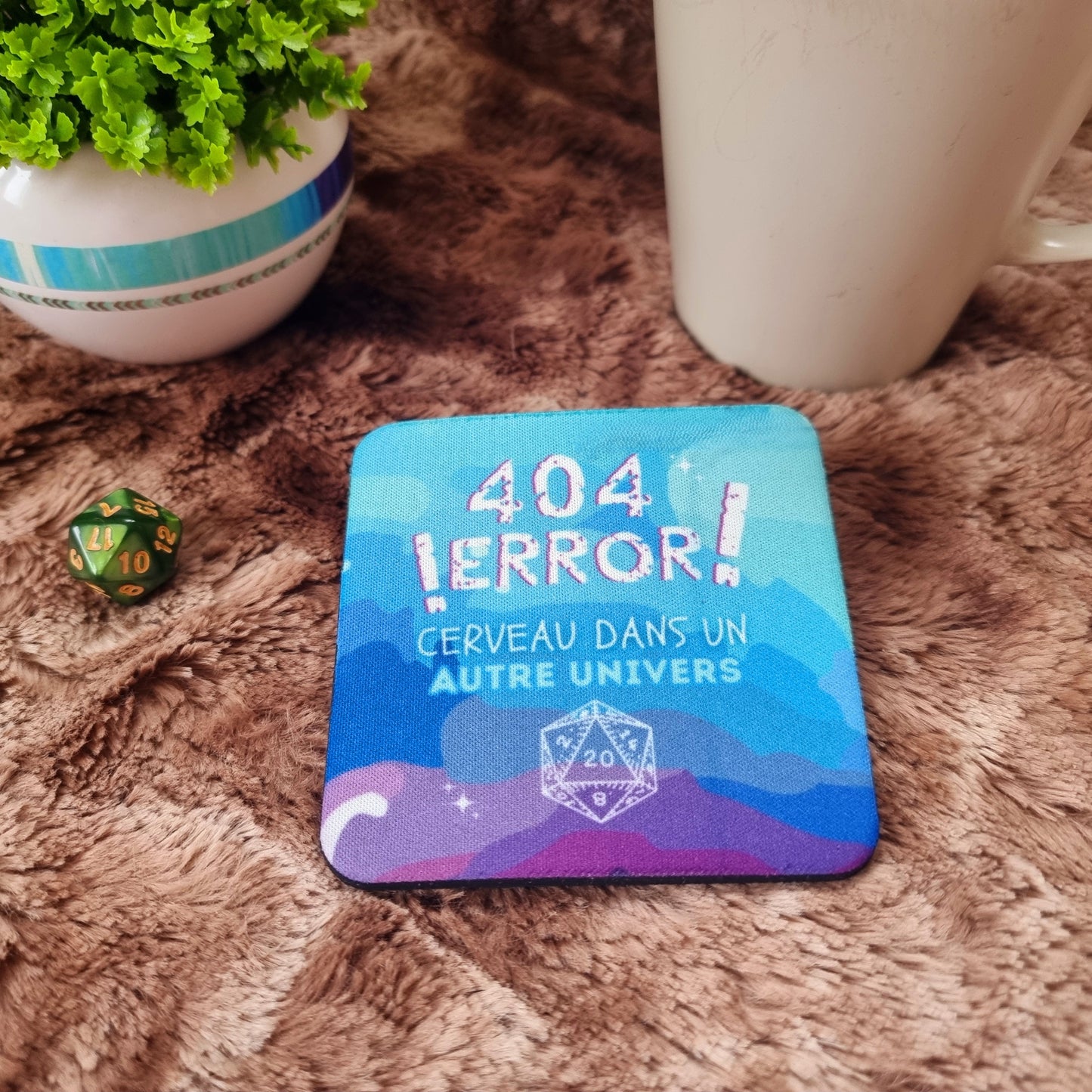 Sous-tasse carré 404