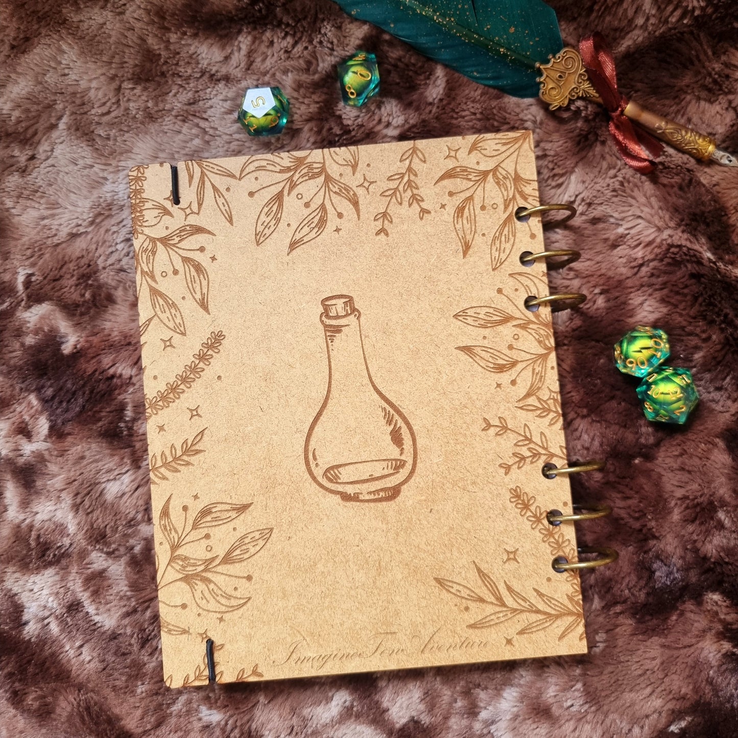 Carnet d'aventures Complet Potion d'herboriste