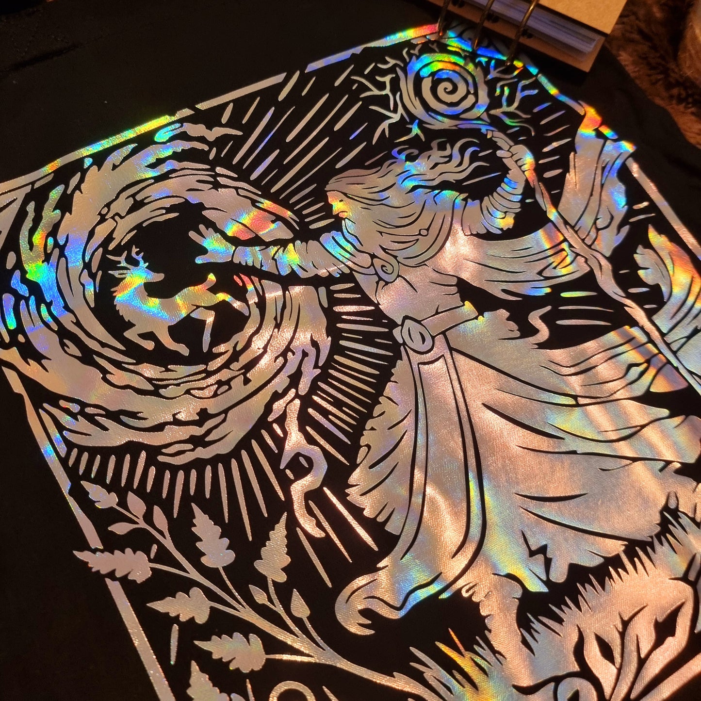 Tote Bag de matériel Mage puissant NOIR