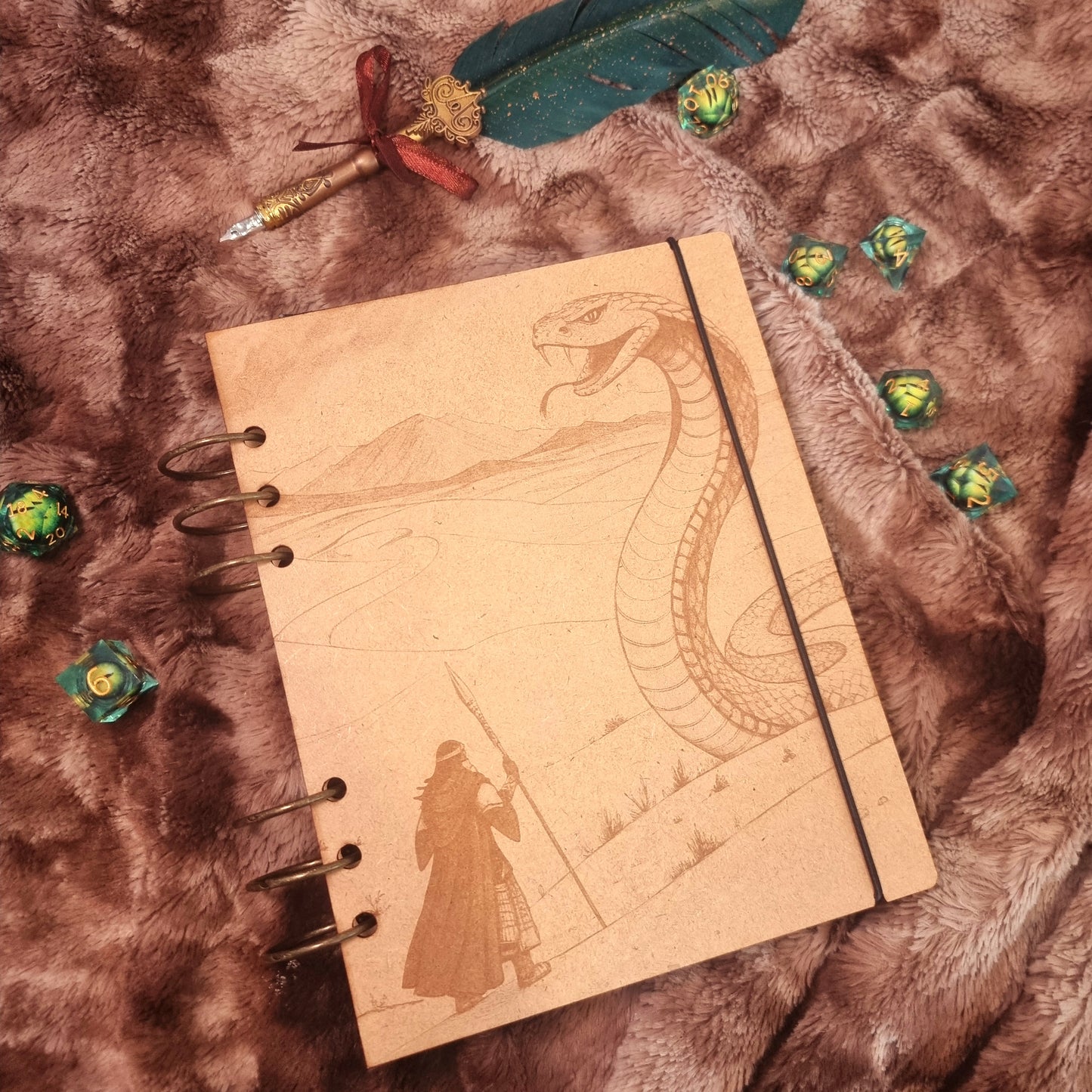 Carnet d'aventures Complet Le serpent du désert
