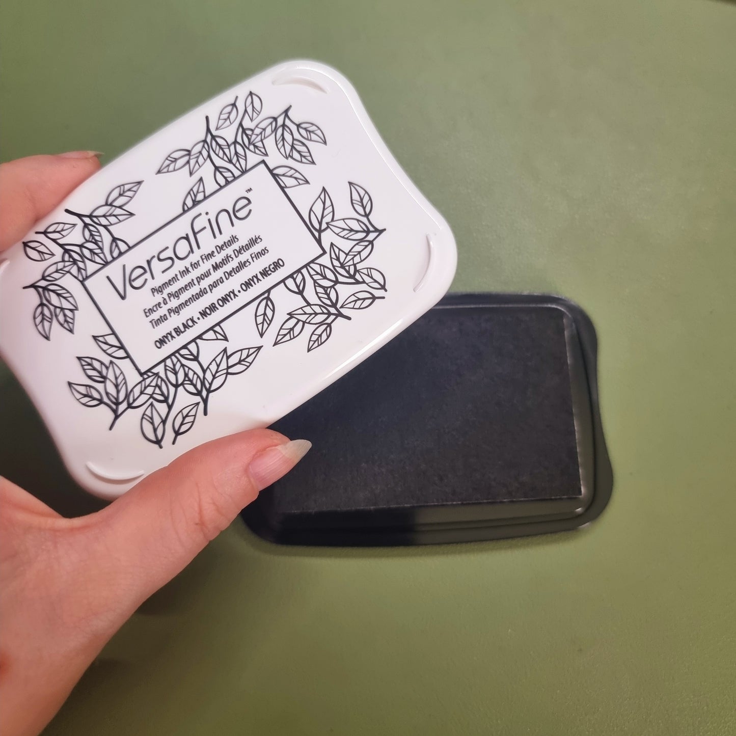 Encre pour tampons Versafine Noir Onyx