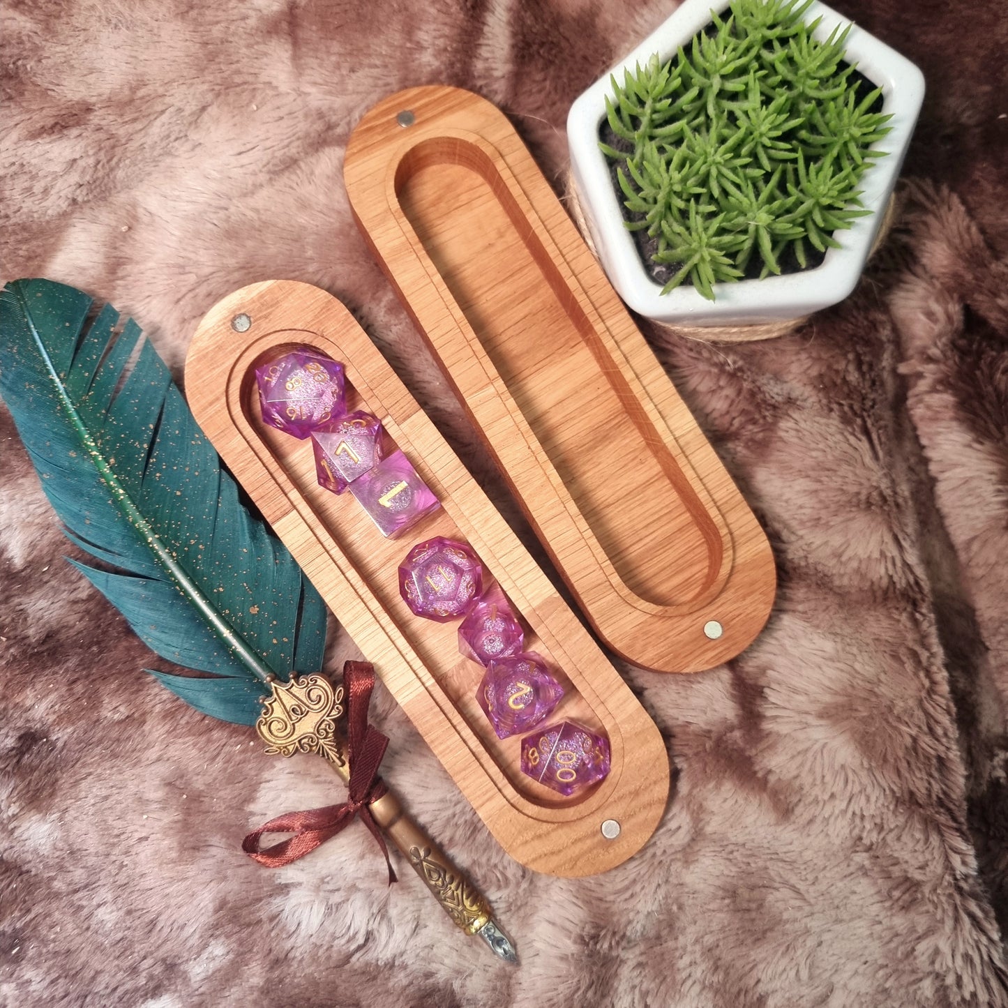 Boite de rangement pour set de dés