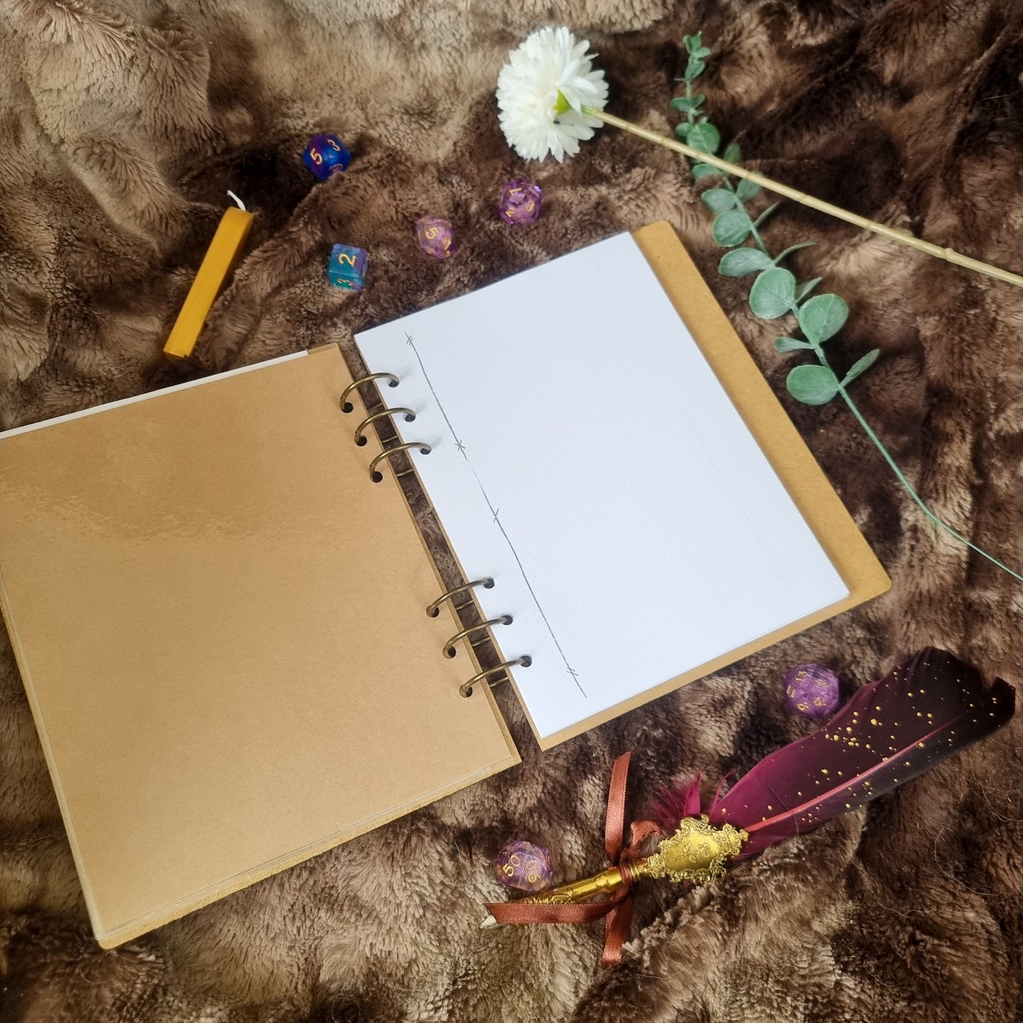 Carnet en bois Customisable Cyberpunk