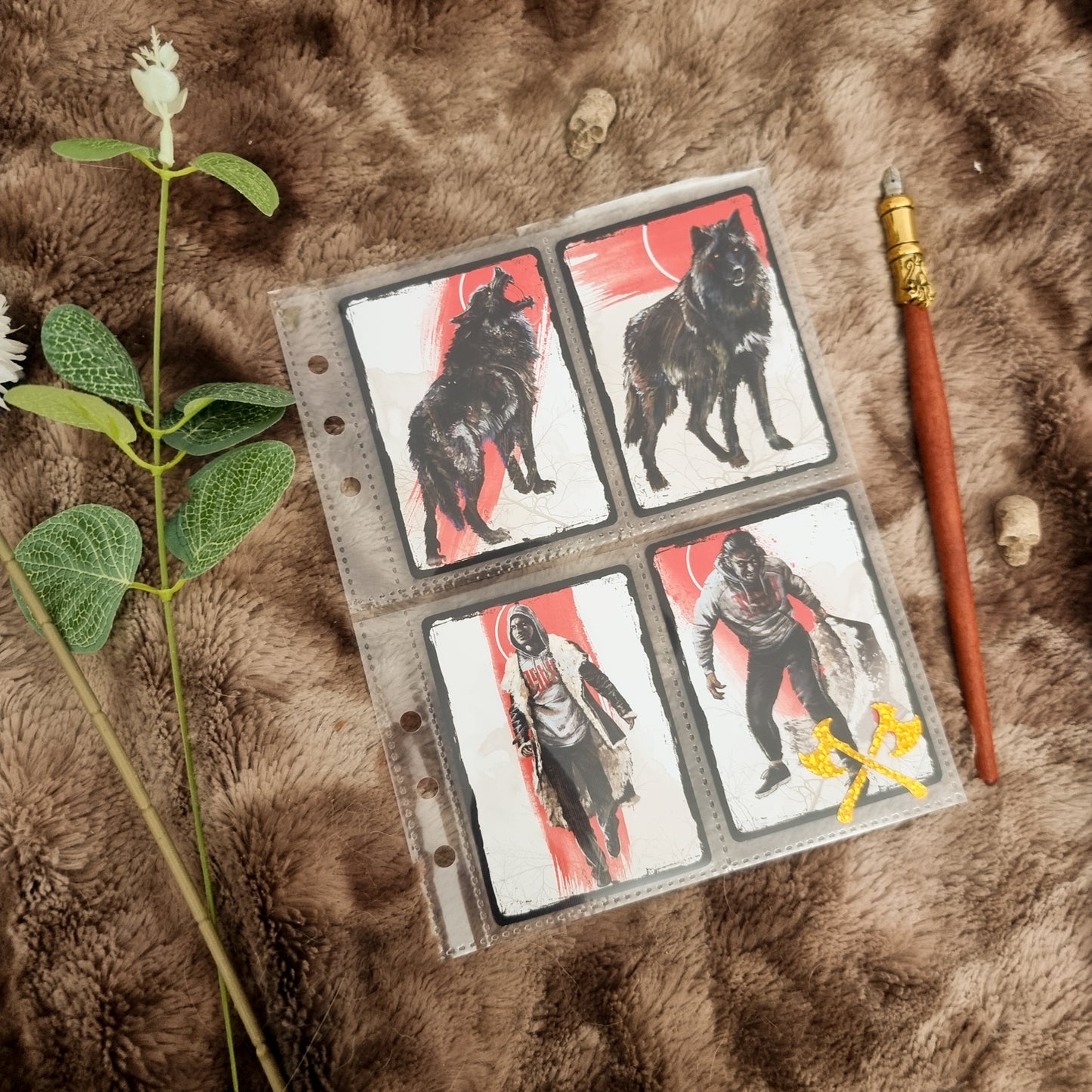 Pochette pour carnets 4 sections