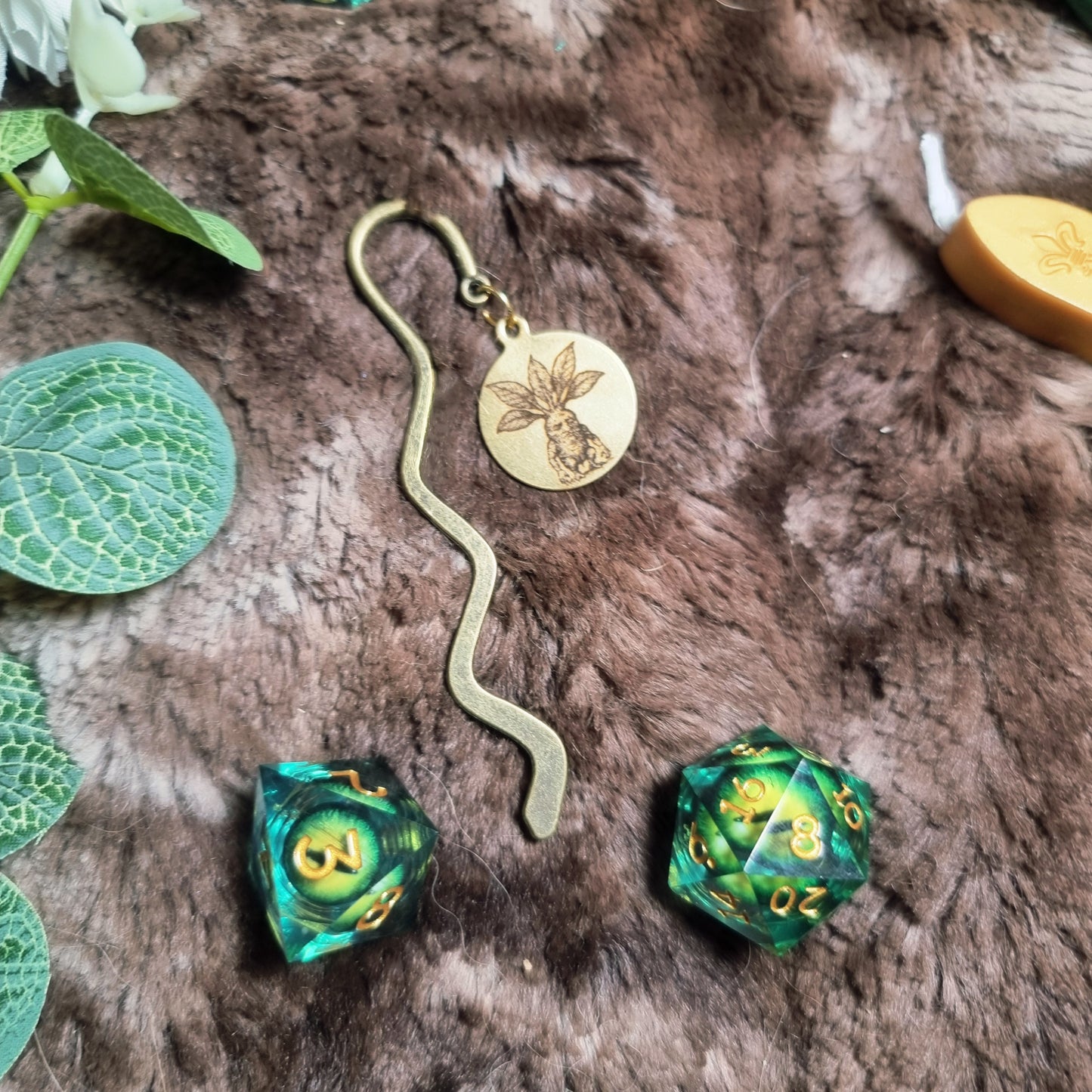 Marque-page Mandragore et Crapaud
