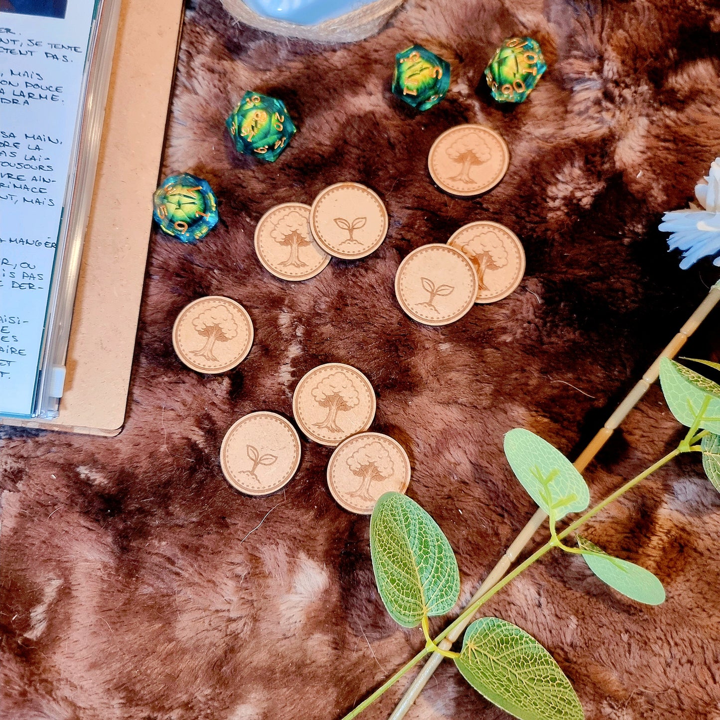 Jetons JDR Saga - Arbre