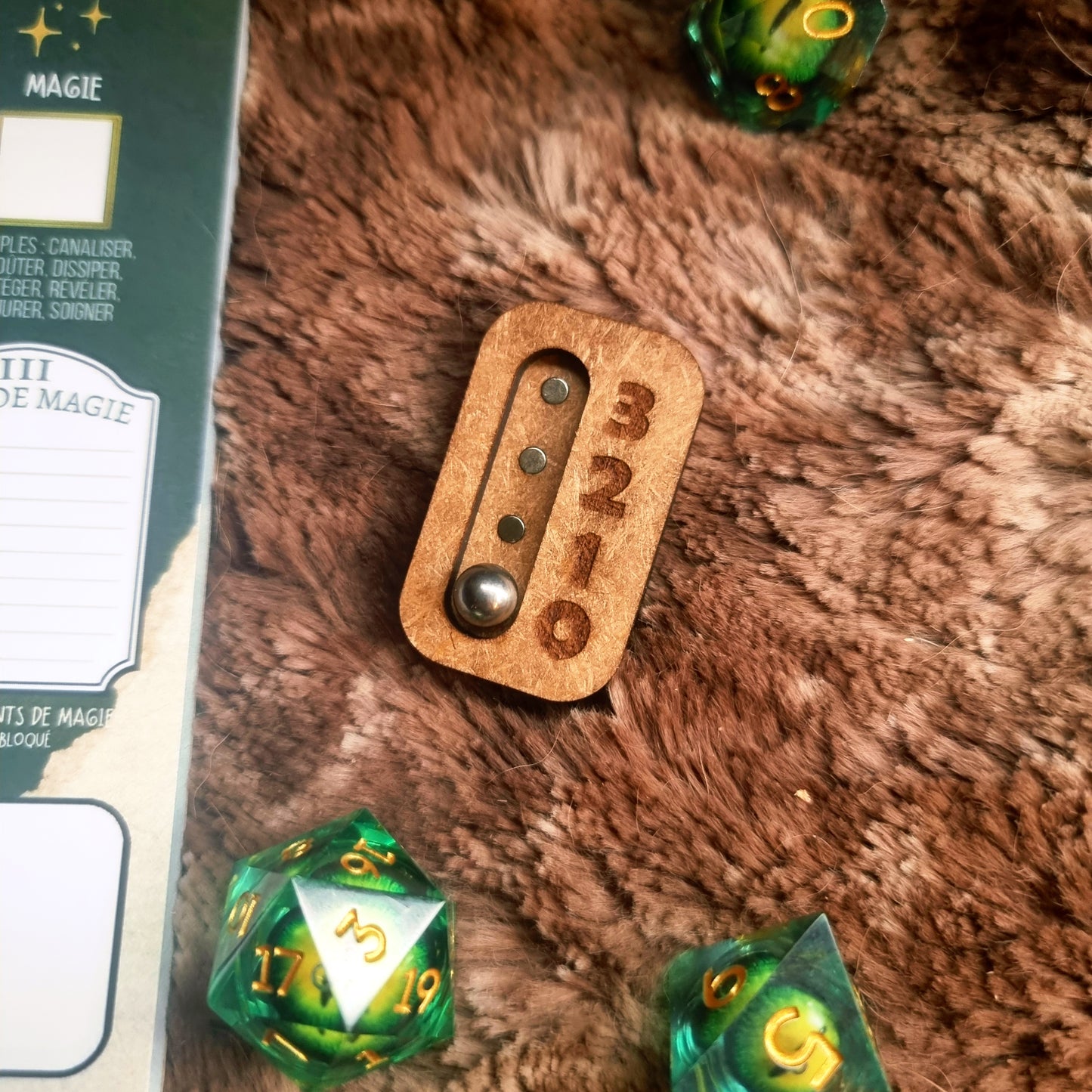 Saga - Au seuil de l'aventure - Bloc de Fiches Personnages A6 + compteur