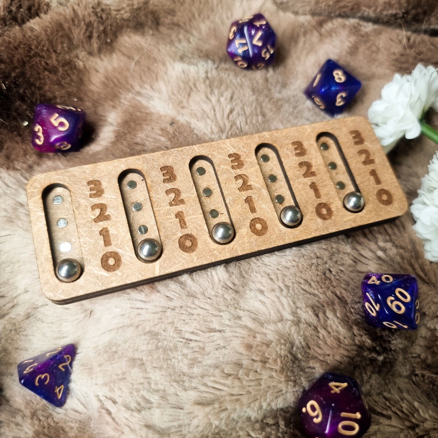 Compteur de vie JDR Saga - Au seuil de l'aventure - 5 slots