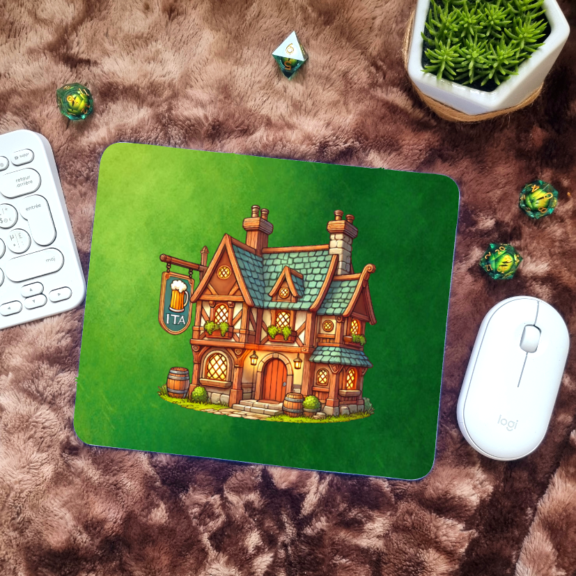 Tapis de souris La taverne de la Citadelle Rectangle