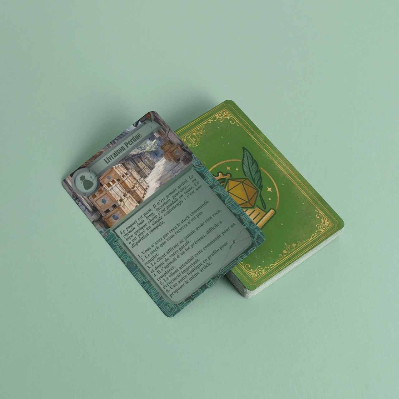 Gestion de Boutique - 25 cartes
