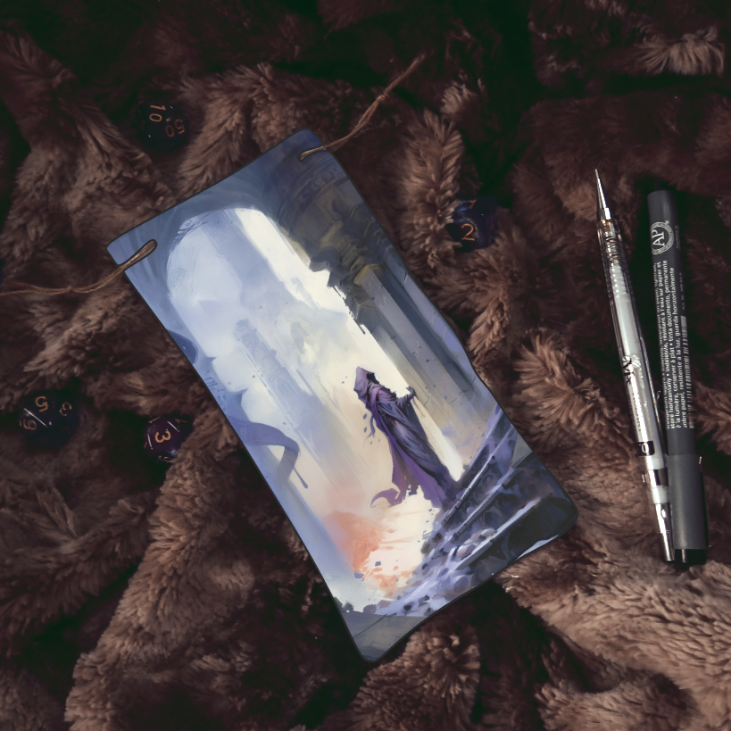 Petit pochon protection des dés, tokens et cartes Sombre destin