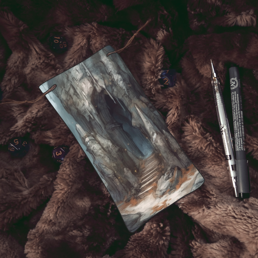 Petit pochon protection des dés, tokens et cartes Caverne