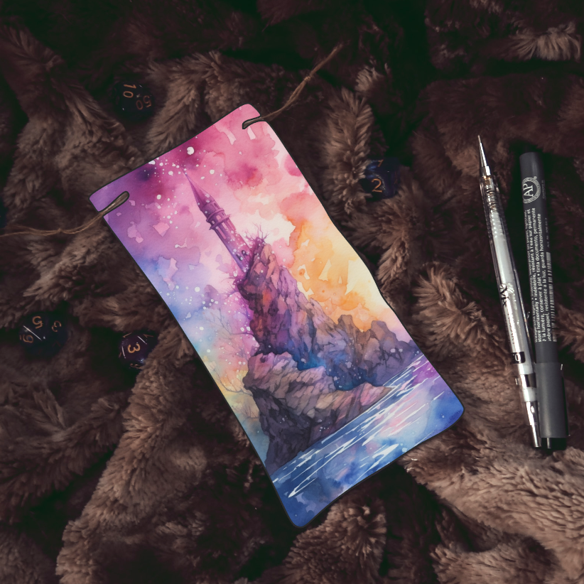 Petit pochon protection des dés, tokens et cartes La tour