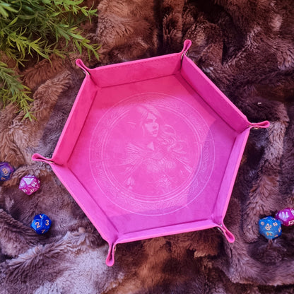 Piste à dés Hexagonale Elfe guerrière