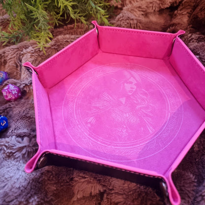 Piste à dés Hexagonale Elfe guerrière