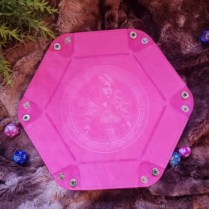 Piste à dés Hexagonale Elfe guerrière