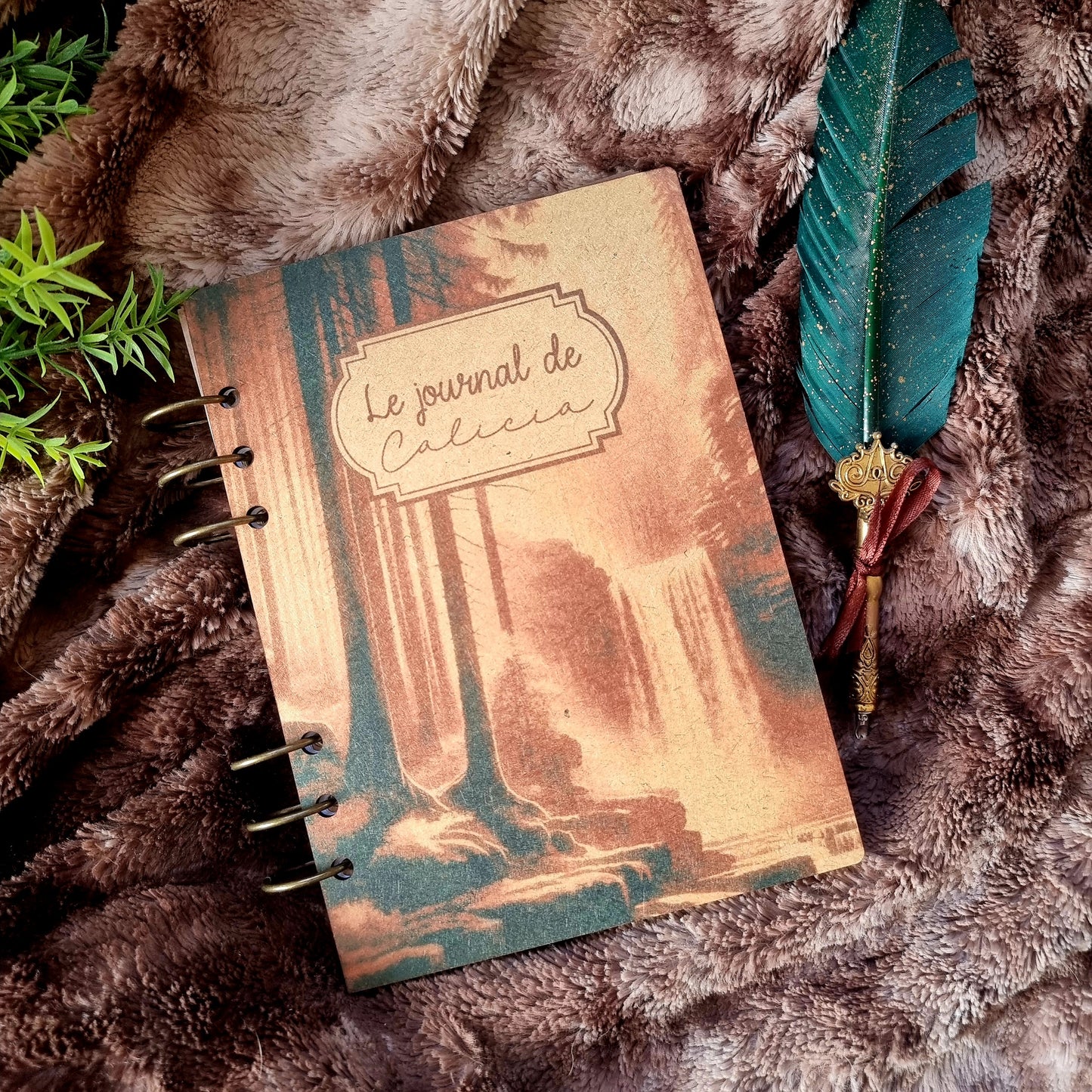 Journaling complet de campagne Le bois maudit En bois