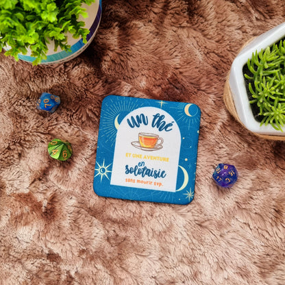 Sous-tasse carré Thé magique