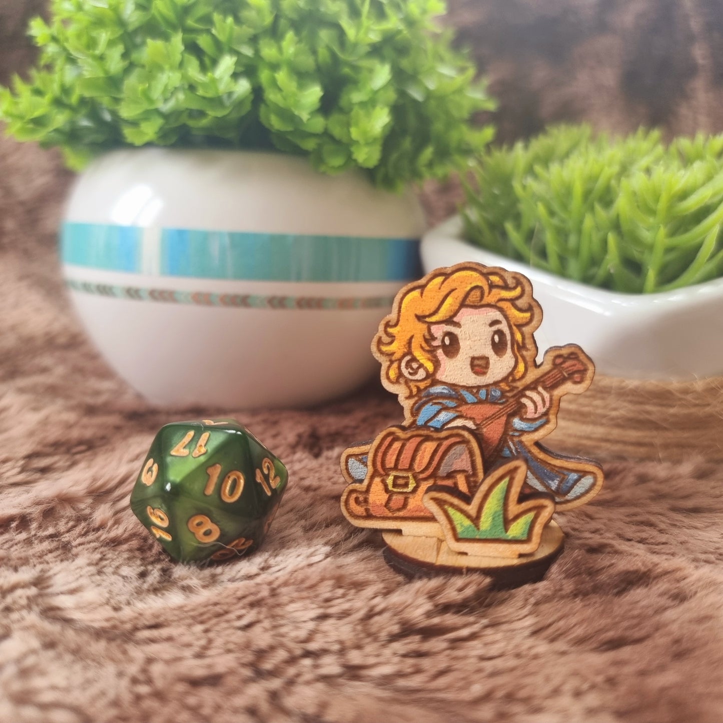Barde Token en bois PJ001A