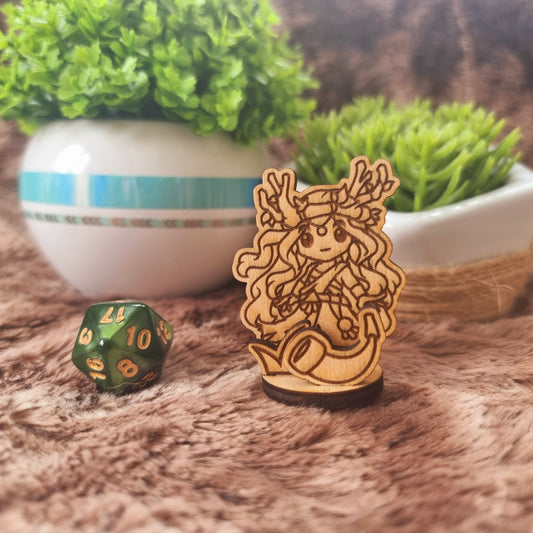 Druide Token en bois PJ004A