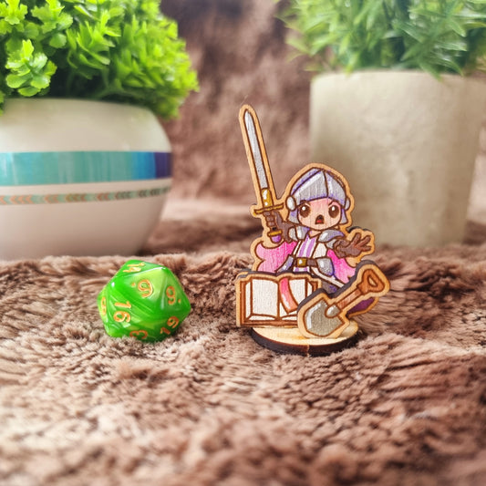 Paladin Token en bois PJ010A
