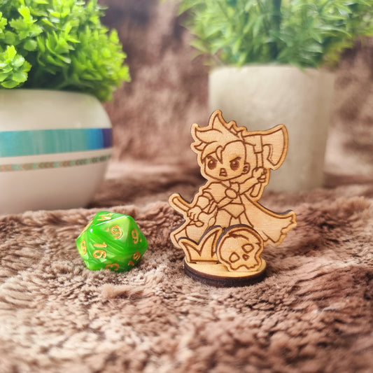 Barbare Token en bois PJ012A