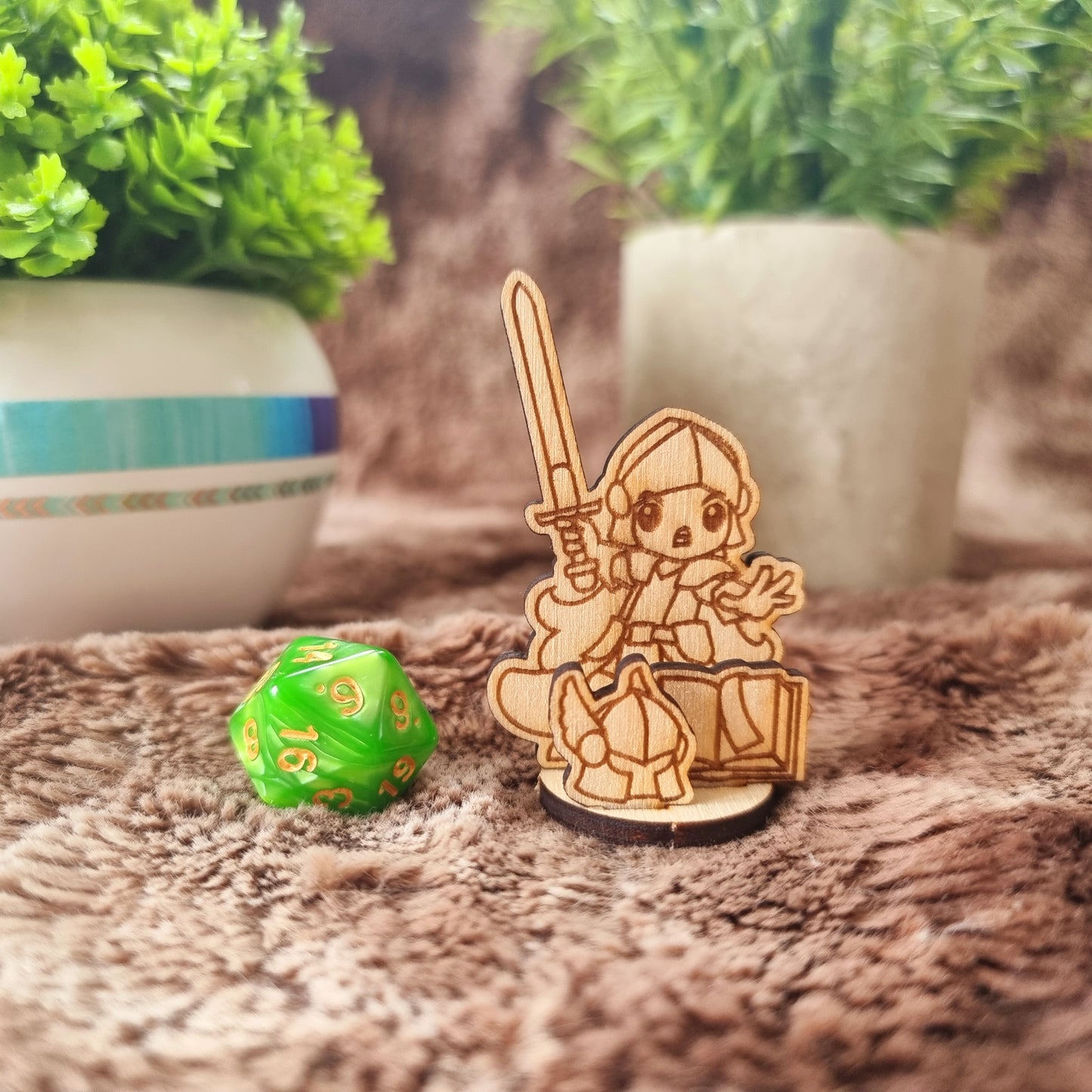 Paladin Token en bois PJ010A