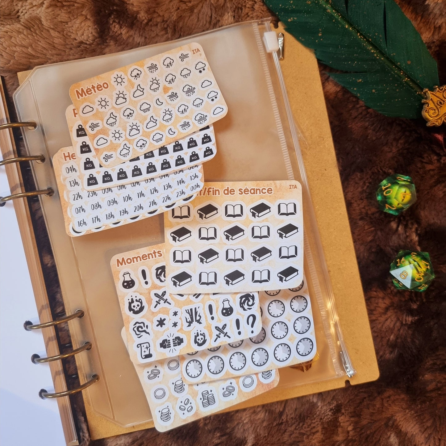Carnet d'aventures Complet Dé divin
