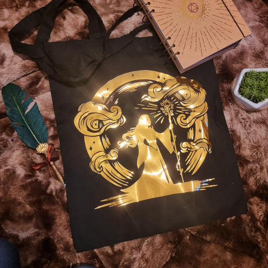Tote Bag de matériel La mage NOIR