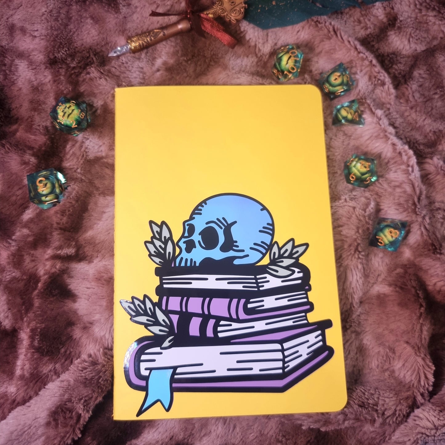 Carnet de notes Jaune A5
