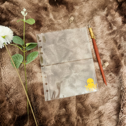 Pochette pour carnets 2 sections