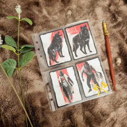 Pochette pour carnets 4 sections