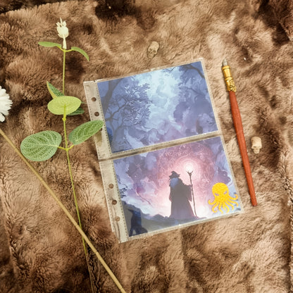 Pochette pour carnets 2 sections