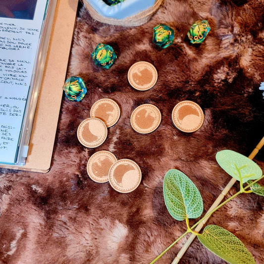 Jetons JDR Saga - Lune