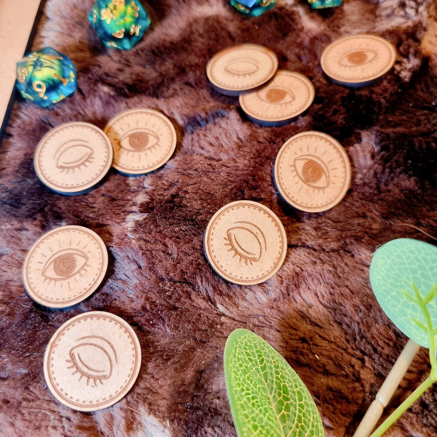 Jetons JDR Saga - Oeil Mystique