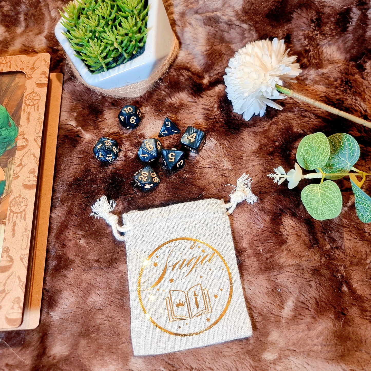 Dés de démarrage pour Saga