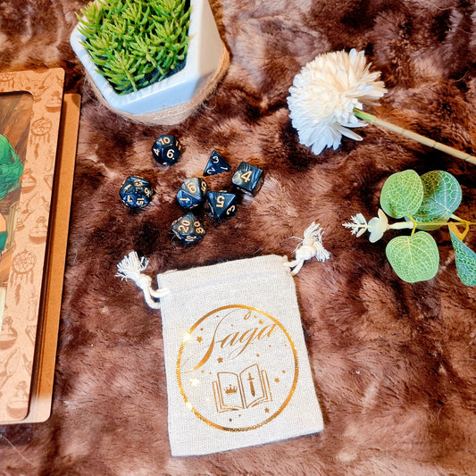 Dés de démarrage pour Saga