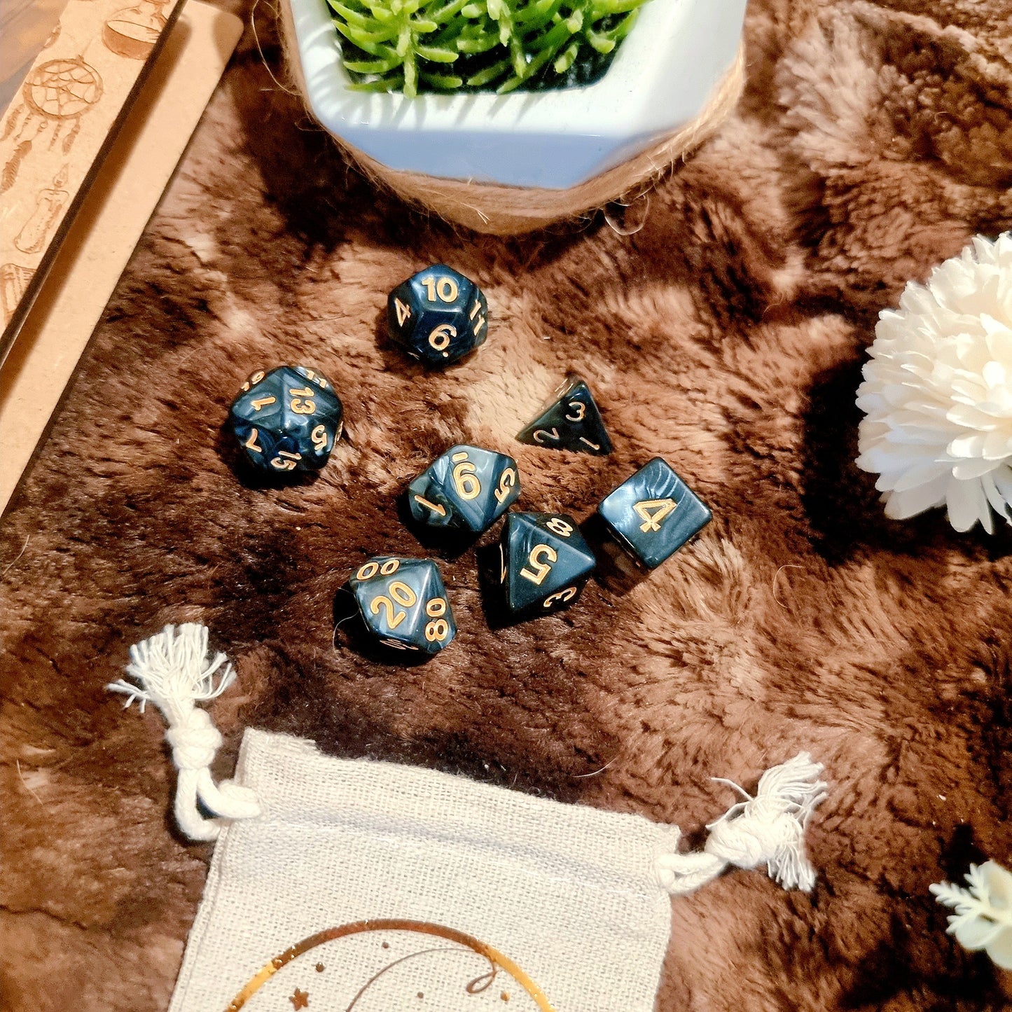 Dés de démarrage pour Saga