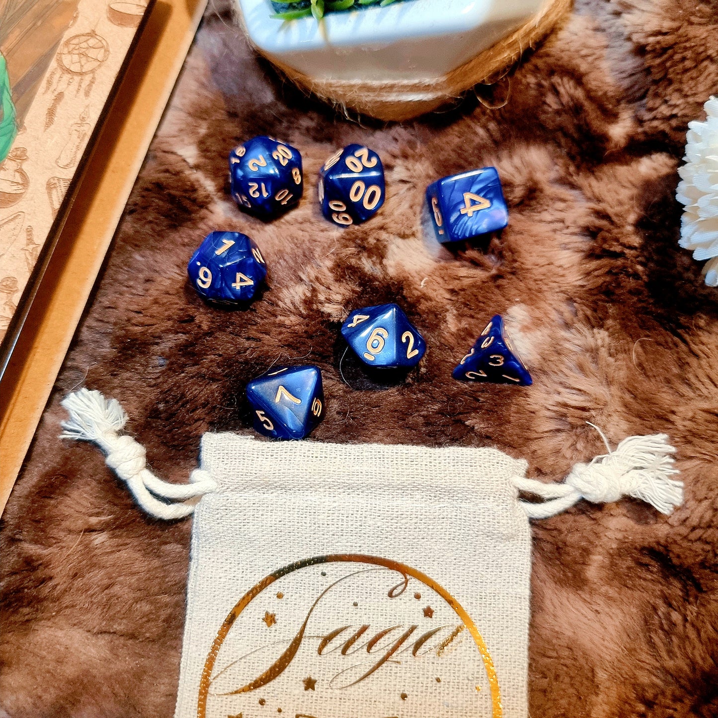 Dés de démarrage pour Saga