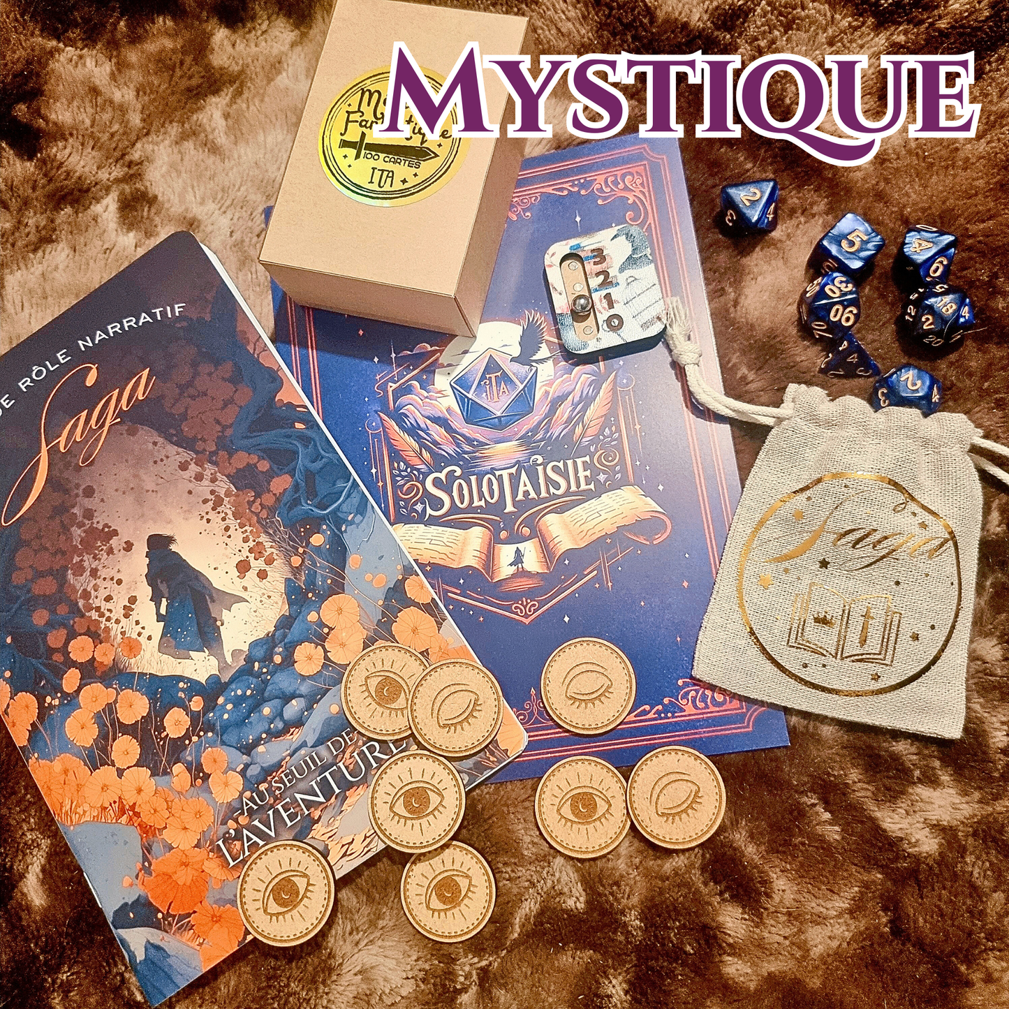 Pack tout en un pour débuter -  Saga - Au seuil de l'aventure, Solotaisie et accessoires