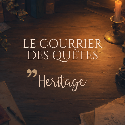 [ABONNEMENT] Le courrier des quêtes : Héritage - Septembre 2026 en cours