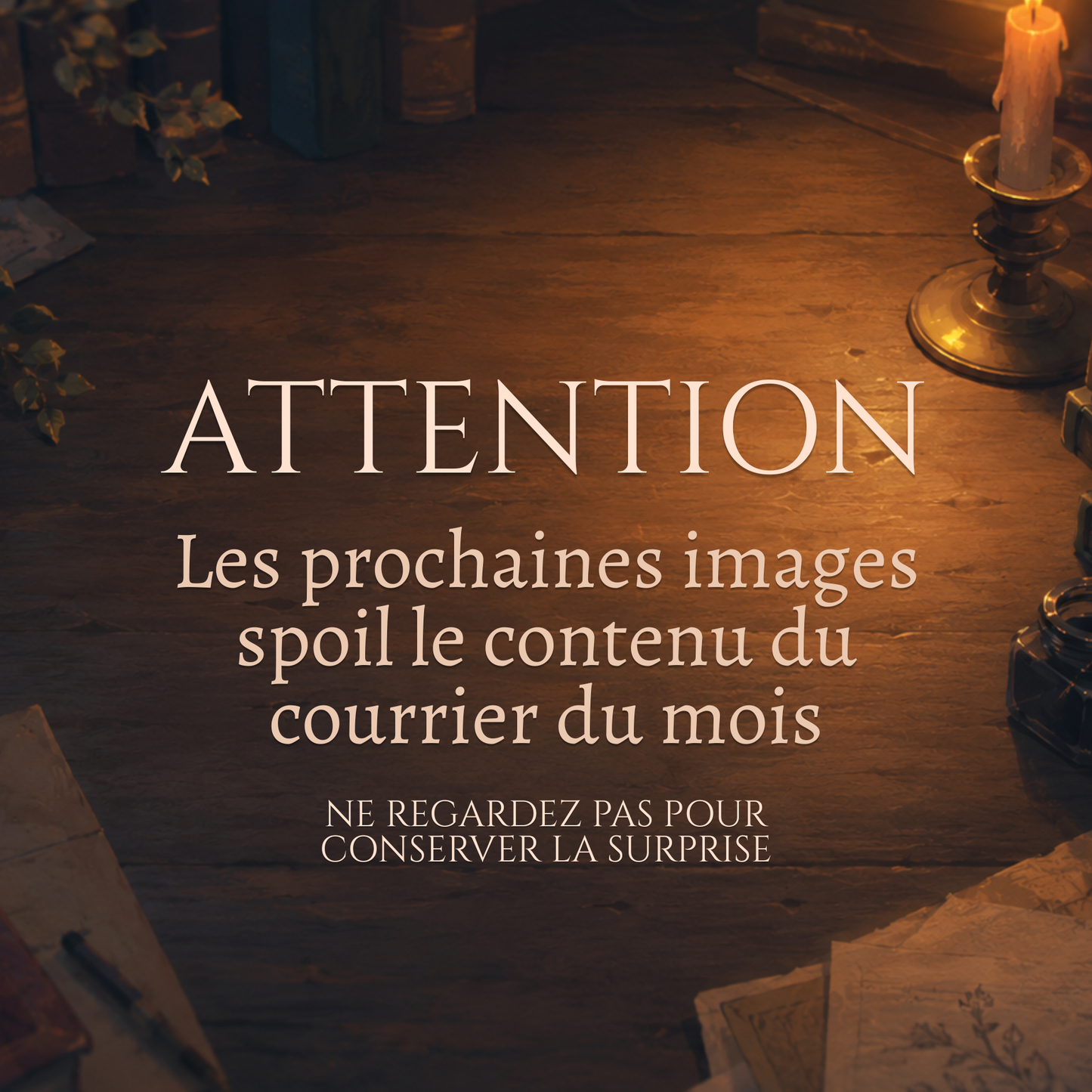[ABONNEMENT] Le courrier des quêtes : Héritage - Septembre 2026 en cours