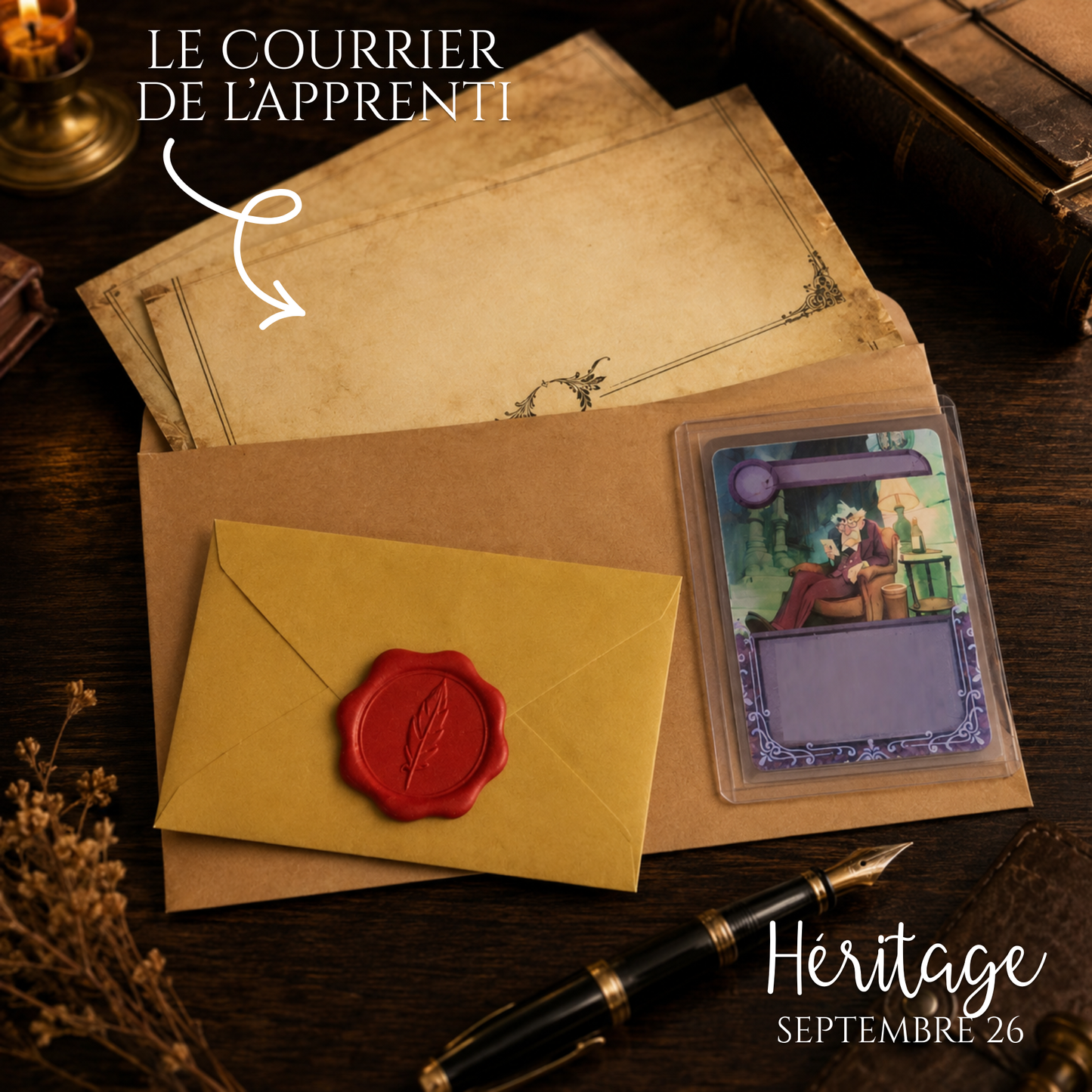 [ABONNEMENT] Le courrier des quêtes : Héritage - Septembre 2026 en cours