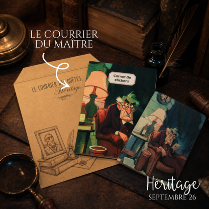 [ABONNEMENT] Le courrier des quêtes : Héritage - Septembre 2026 en cours