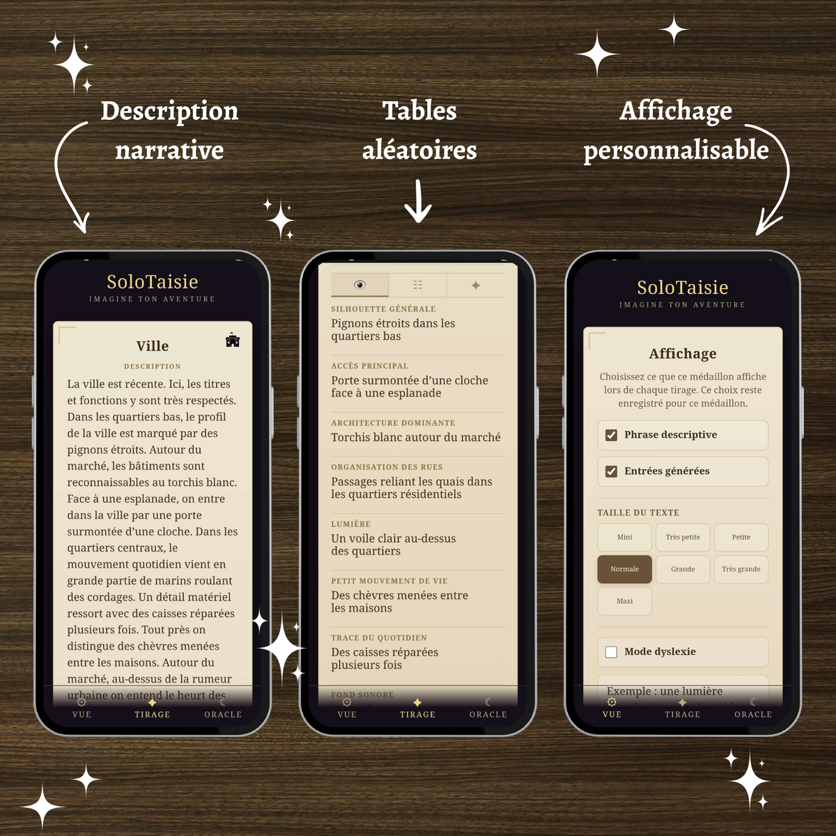 Talisman générateur : Villes d'univers médiéval fantastique