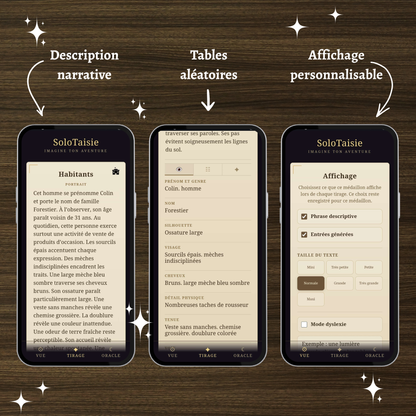 Talisman générateur : Habitants d'univers médiéval fantastique