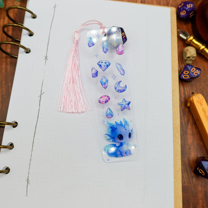 Marque-pages pour livres de JDR Dragonnet de glace