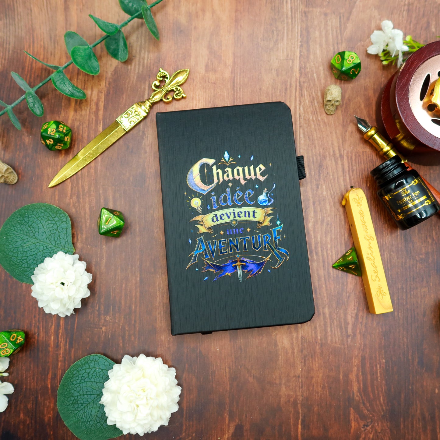 Carnet d'inspiration, A6 relié